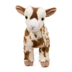 Gerti the Plush White and Brown Goat by Douglas