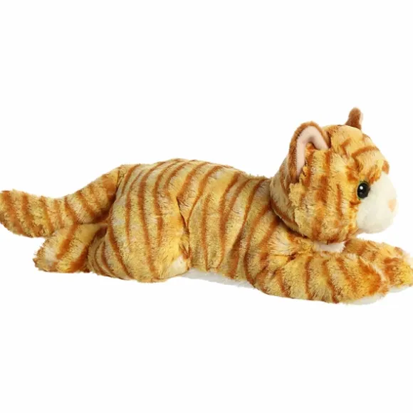 Ginger the Plush Orange Tabby Cat Flopsie by Aurora