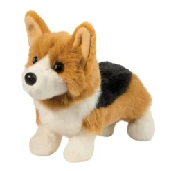 Gizmo the 10 Inch Stuffed Tri-Color Corgi Dog by Douglas