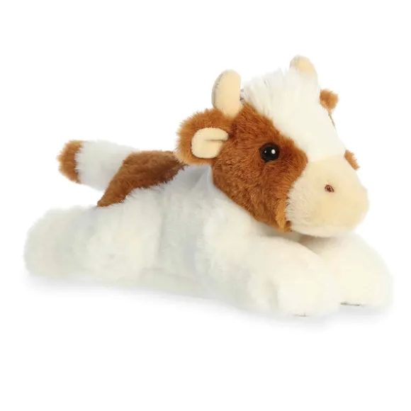Grazy the Plush Guernsey Cow Mini Flopsie by Aurora