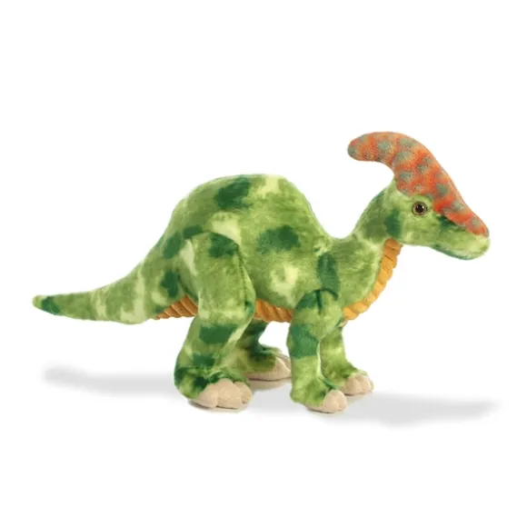 Green Parasaurolophus Stuffed Animal by Aurora