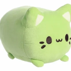 Green Tea the Green Stuffed Cat Meowchi Plush by Aurora