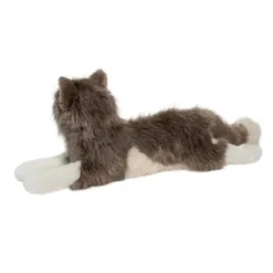 Gretta the DLux Stuffed Gray and White Cat by Douglas