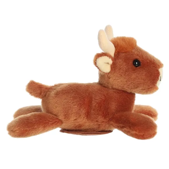 Haddow the Stuffed Highland Cow Magnetic Shoulderkins Plush by Aurora