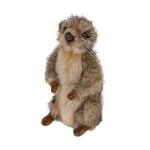 Handcrafted 6 Inch Lifelike Baby Marmot Stuffed Animal by Hansa