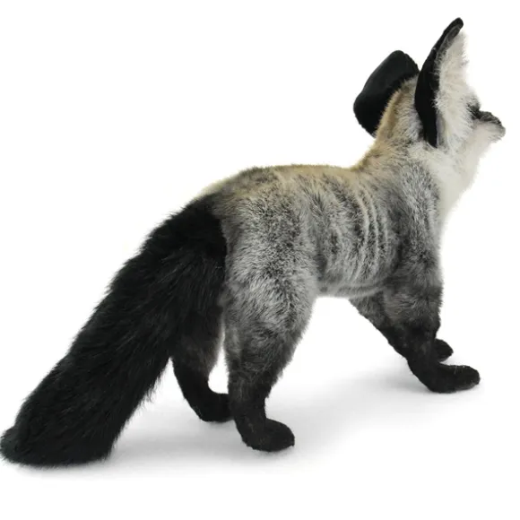 Handcrafted 14 Inch Lifelike Bat-eared Fox Stuffed Animal by Hansa