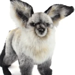 Handcrafted 14 Inch Lifelike Bat-eared Fox Stuffed Animal by Hansa