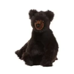 Handcrafted 17 Inch Lifelike Bear Stuffed Animal by Hansa