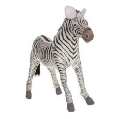 Handcrafted 26 Inch Lifelike Grevy's Zebra Stuffed Animal by Hansa
