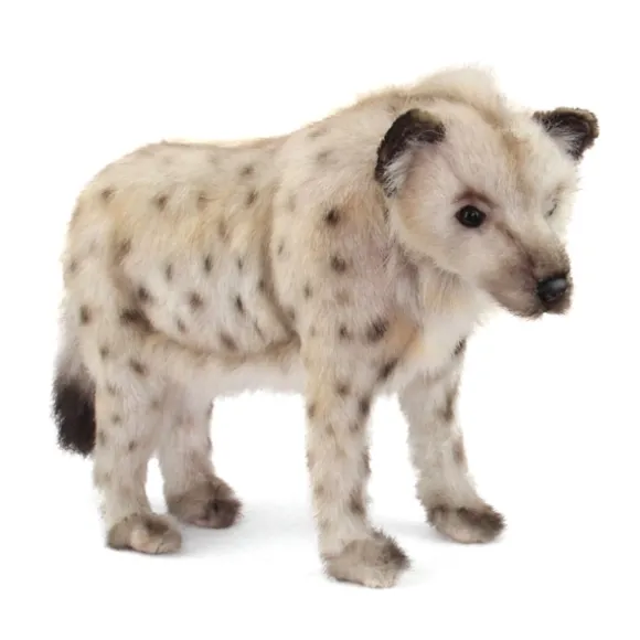 Handcrafted 14 Inch Lifelike Hyena Stuffed Animal by Hansa