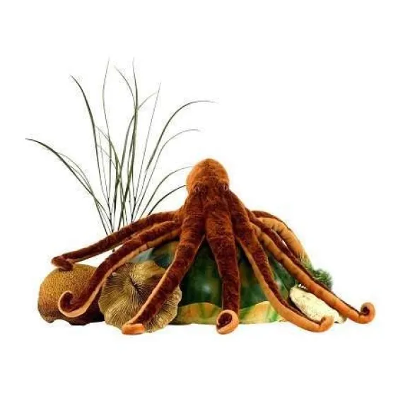Handcrafted 28 Inch Lifelike Octopus Stuffed Animal by Hansa