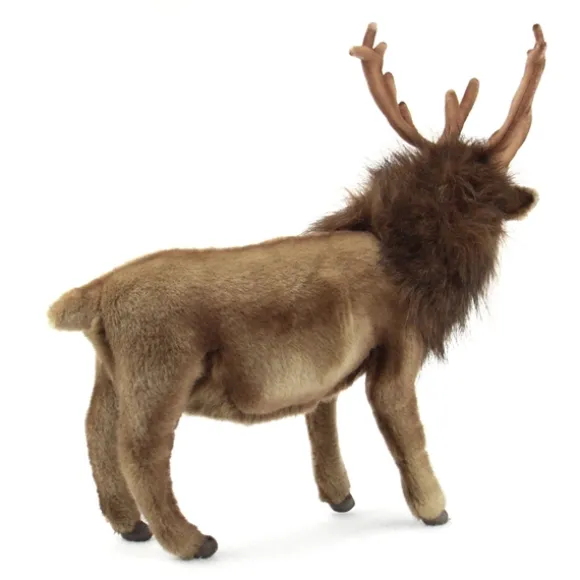 Handcrafted 16 Inch Lifelike Reindeer Stuffed Animal by Hansa