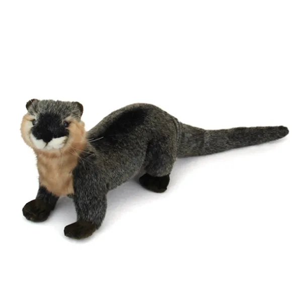 Handcrafted 9 Inch Lifelike River Otter Stuffed Animal by Hansa