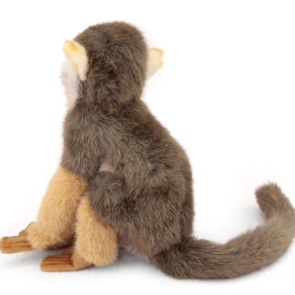Handcrafted 7 Inch Lifelike Squirrel Monkey Stuffed Animal by Hansa