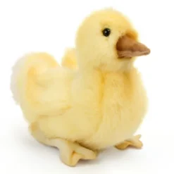 Handcrafted 8 Inch Lifelike Stuffed Duckling by Hansa