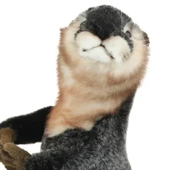 Handcrafted 14 Inch Lifelike Standing Stuffed River Otter by Hansa