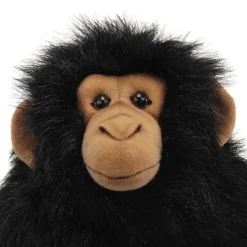 Handcrafted 9 Inch Lifelike Young Chimp Stuffed Animal by Hansa