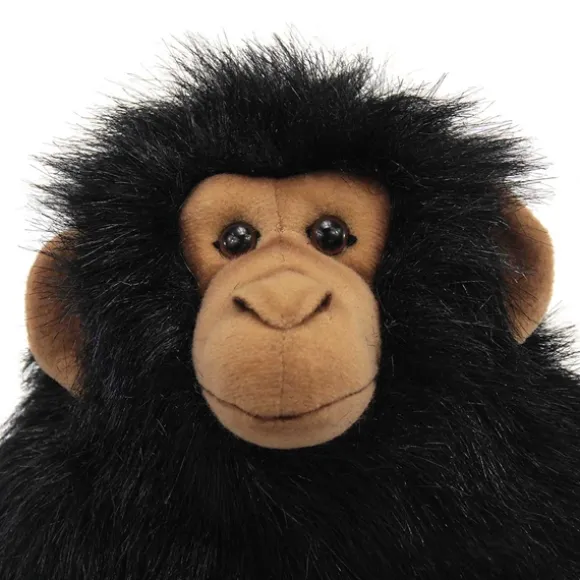 Handcrafted 9 Inch Lifelike Young Chimp Stuffed Animal by Hansa