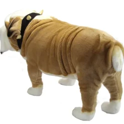 Handcrafted 30 Inch Life-size English Bulldog Stuffed Animal by Hansa