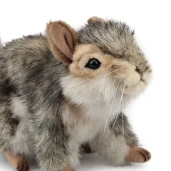 Handcrafted 9 Inch Sitting Lifelike Stuffed Gray Squirrel by Hansa