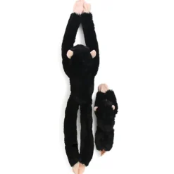 Hanging Stuffed Chimpanzee with Baby by Wild Republic