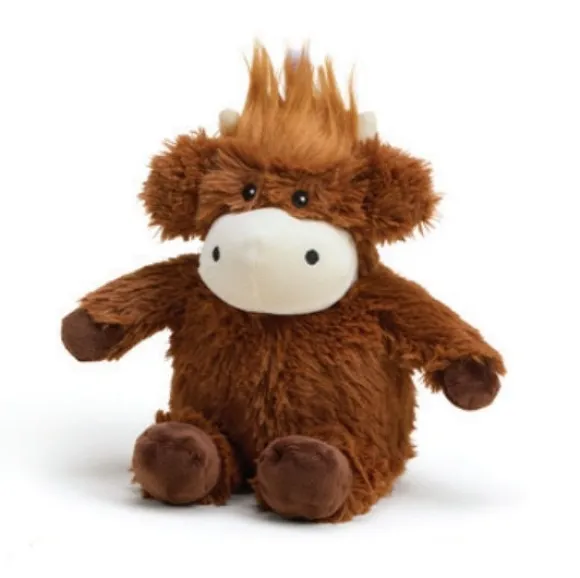 Highland Cow Bag Charm Stuffed Animal by Warmies