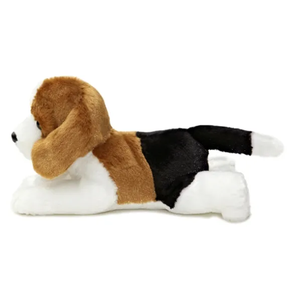 Homer the Stuffed Beagle Mini Flopsie Dog by Aurora