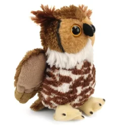 Hug 'Ems Small Great Horned Owl Stuffed Animal by Wild Republic