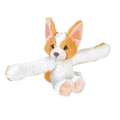 Huggers Corgi Stuffed Animal Slap Bracelet by Wild Republic