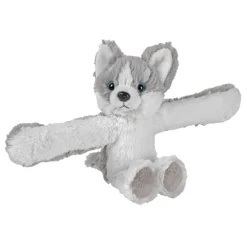 Huggers Husky Stuffed Animal Slap Bracelet by Wild Republic
