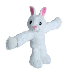 Huggers White Bunny Stuffed Animal Slap Bracelet by Wild Republic