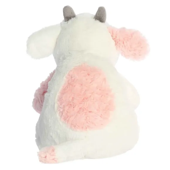Huggle Pals Weighted Serene Strawberry Cow Stuffed Animal by Aurora
