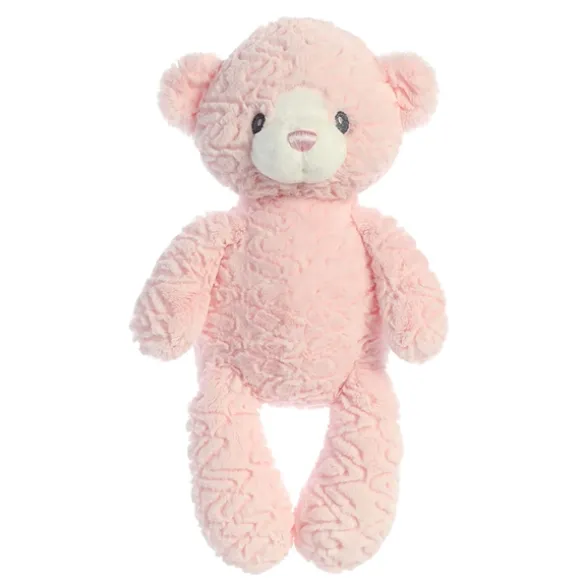 Huggy Bear the Baby Safe Plush Pink Bear by Ebba