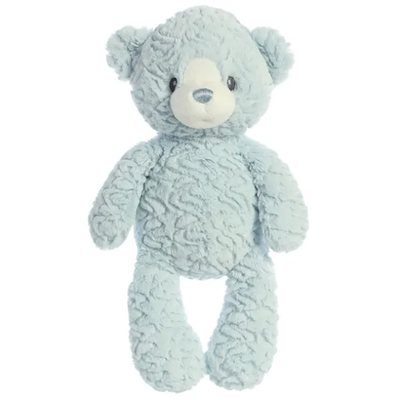 Huggy Bear the Baby Safe Plush Blue Bear by Ebba