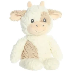 Huggy Clover the Baby Safe Plush Cow by Ebba