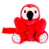 Huggy Huggables Baby Safe Floppy Plush Flamingo Pacifier Holder by Fiesta