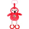 Huggy Huggables Baby Safe Plush Flamingo Activity Toy with Sound by Fiesta