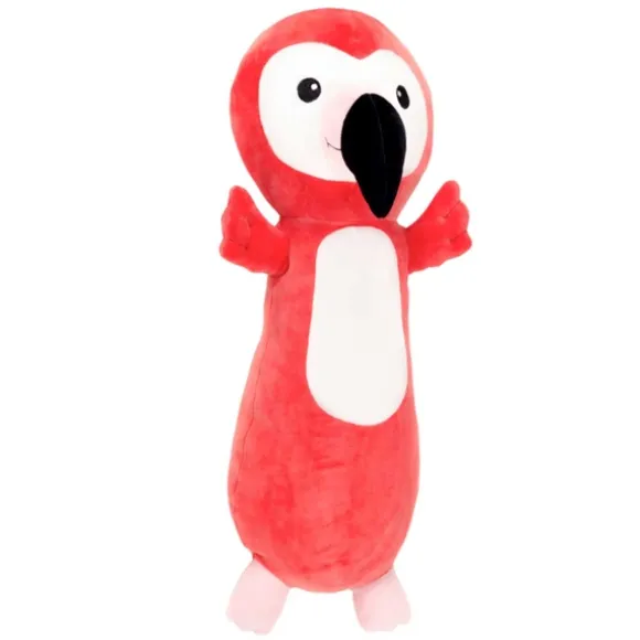 Huggy Huggables Baby Safe Squishy Plush Flamingo by Fiesta