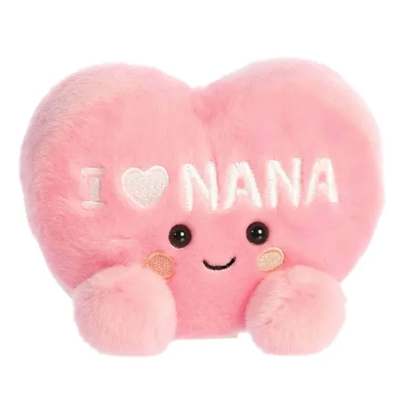 I Love Nana Plush Heart Palm Pals by Aurora