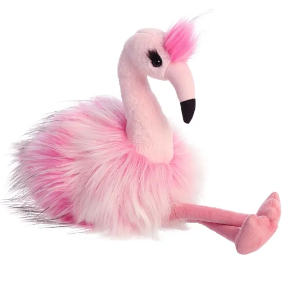 Ingo the Designer Stuffed Flamingo Luxe Boutique Plush by Aurora