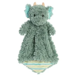 Jaxon the Green Dragon Luvster Baby Blanket by Ebba