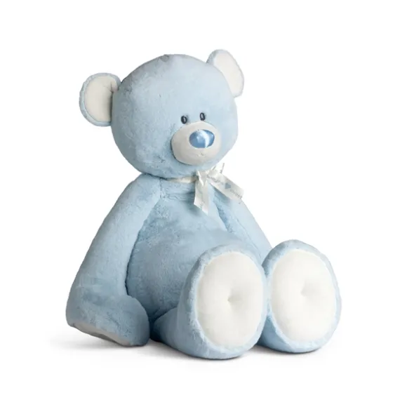 Jumbo Baby Safe Plush Blue Teddy Bear by Demdaco