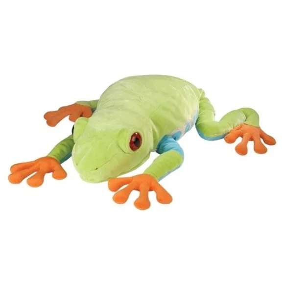 Jumbo Plush Red-eyed Tree Frog 30 Inch Cuddlekin by Wild Republic