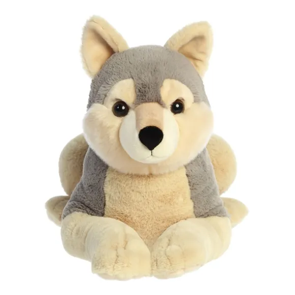 Jumbo Plush Wolf Super Flopsie Stuffed Animal by Aurora