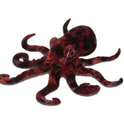 Jumbo Realistic Red Octopus Stuffed Animal by Fiesta