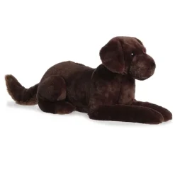Jumbo Stuffed Chocolate Lab Super Flopsie by Aurora