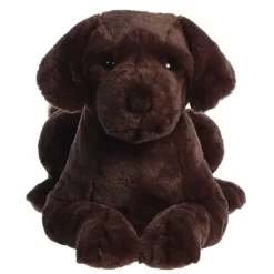 Jumbo Stuffed Chocolate Lab Super Flopsie by Aurora