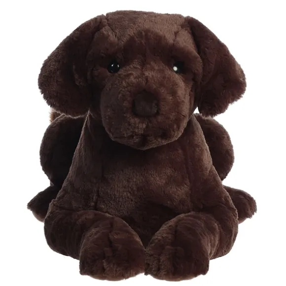 Jumbo Stuffed Chocolate Lab Super Flopsie by Aurora