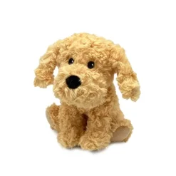 Junior Microwavable Weighted and Scented Golden Dog Stuffed Animal by Warmies