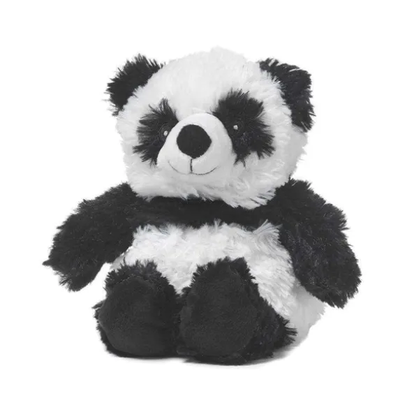 Junior Microwavable Weighted and Scented Panda Stuffed Animal by Warmies